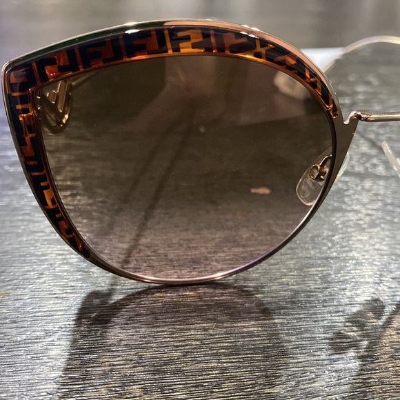 Fendi 58mm Metal Butterfly Sunglasses - Picture 4 of 7